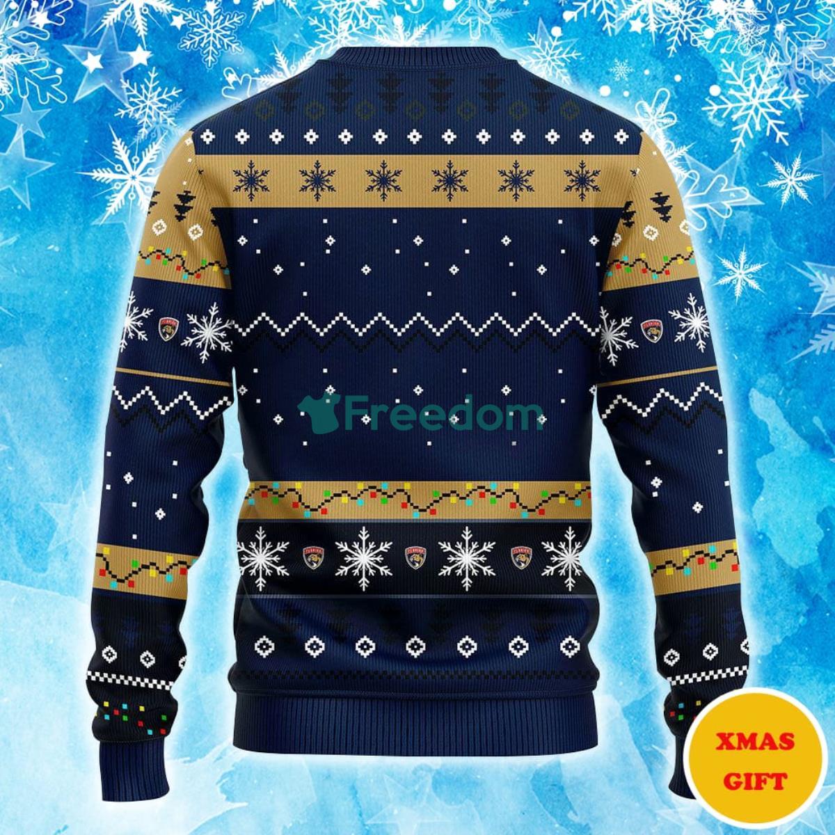 Florida Panthers Hohoho Mickey Christmas AOP Sweater Product Photo 2