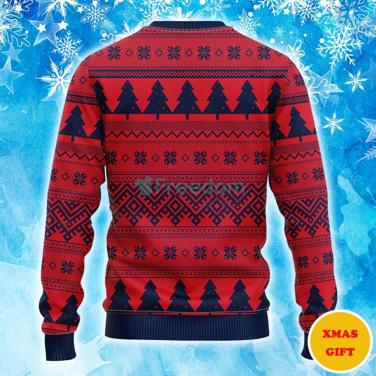 Florida Panthers Minion Christmas AOP Sweater Product Photo 2