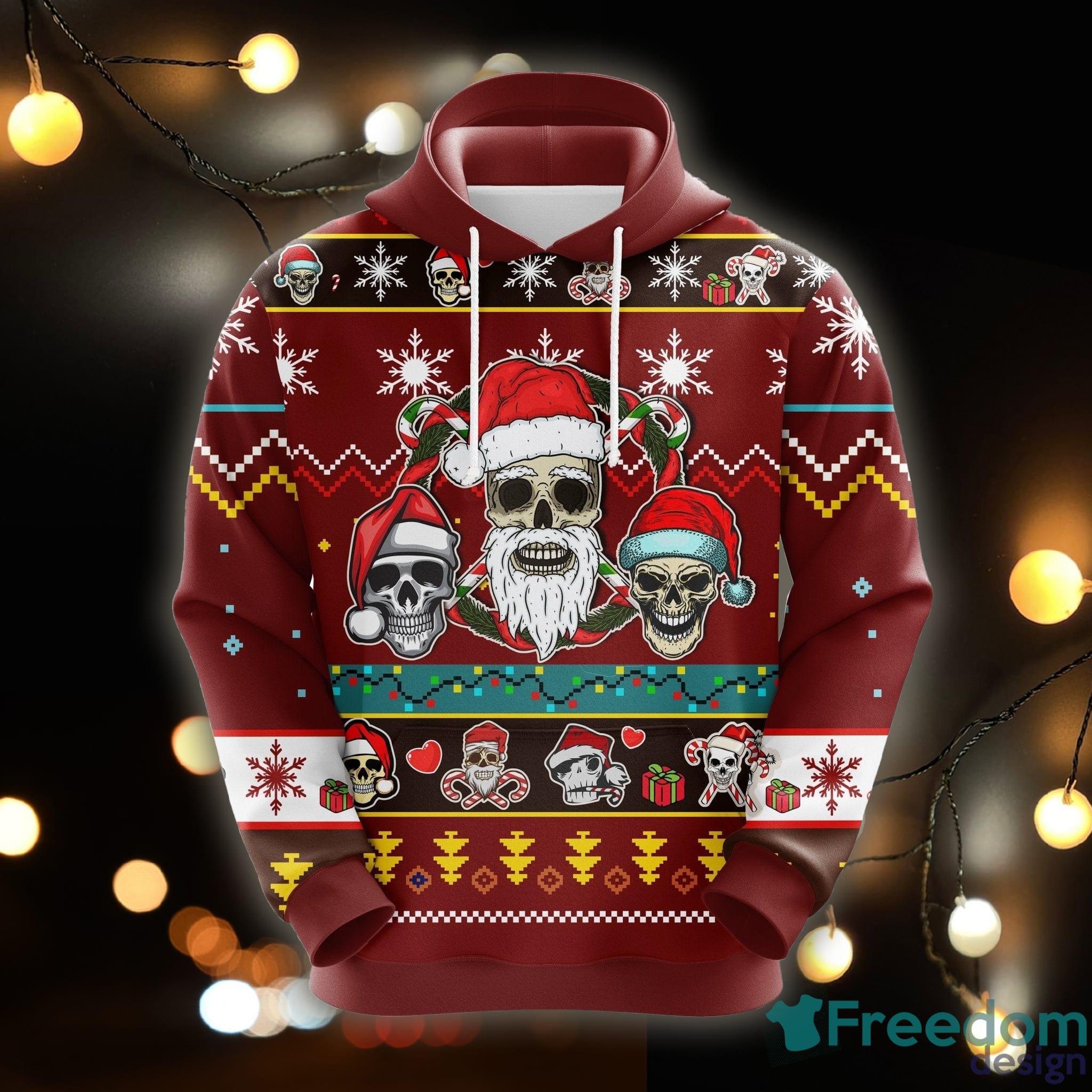 Us Veteran Santa Claus Christmas All Day 3D All Over Print Hoodie