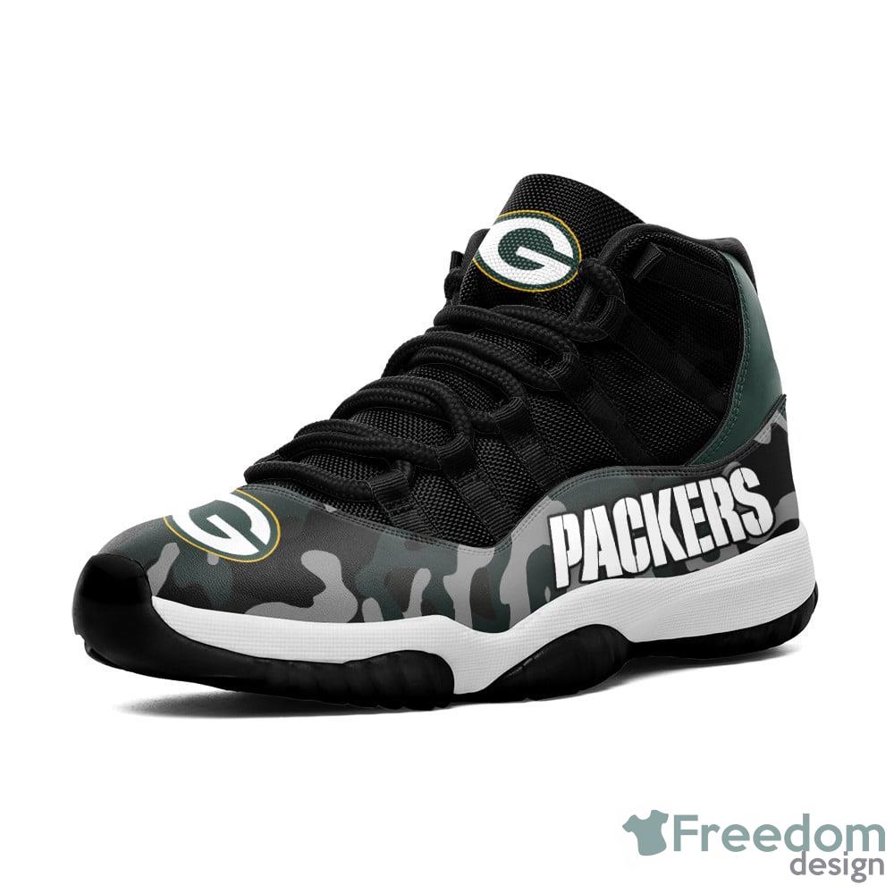 Green Bay Packers Air Jordan 13 Sneakers Nfl Custom Sport Shoes -  Freedomdesign