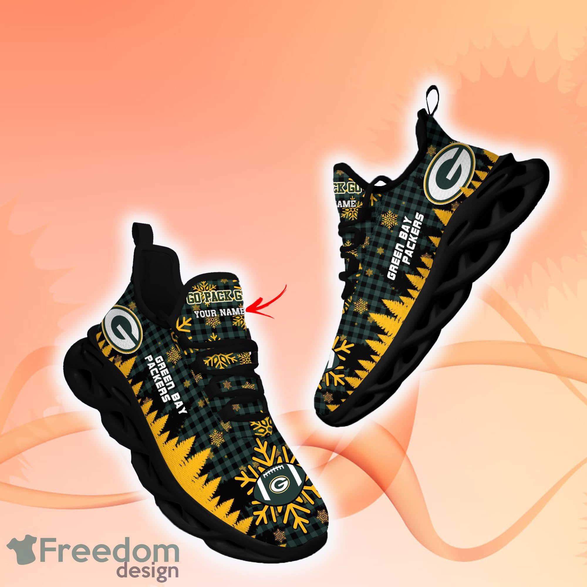 Green Bay Packers Air Jordan Sneaker Shoes - Freedomdesign