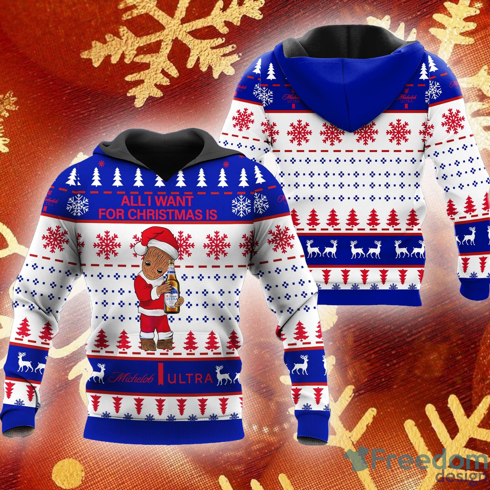 Michelob Ultra Christmas Gift Ugly Christmas Sweater