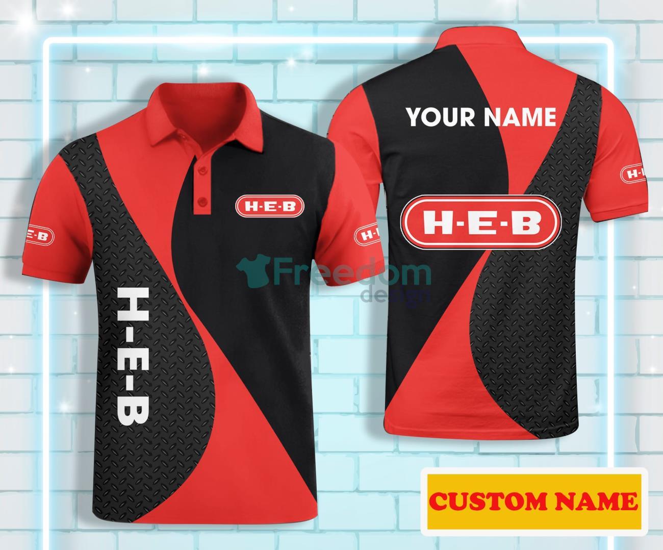 H-E-B Custom Name Polo Shirt Product Photo 1