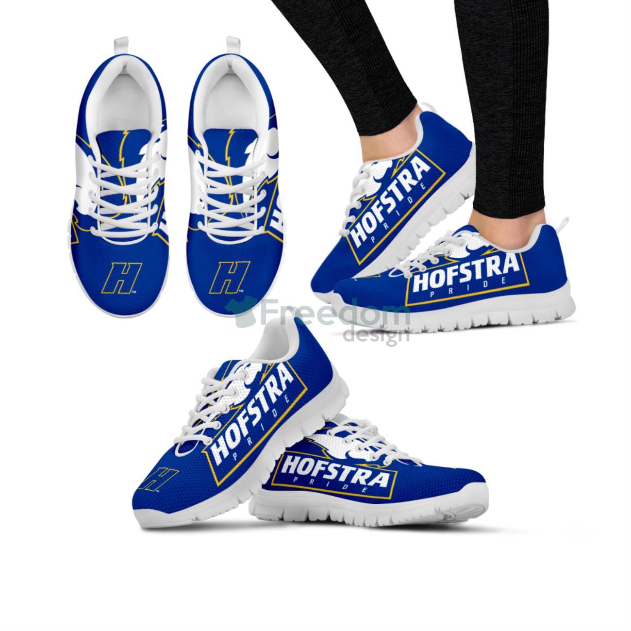 Hofstra University Pride Casual Sneakers For Sport Fans Product Photo 2
