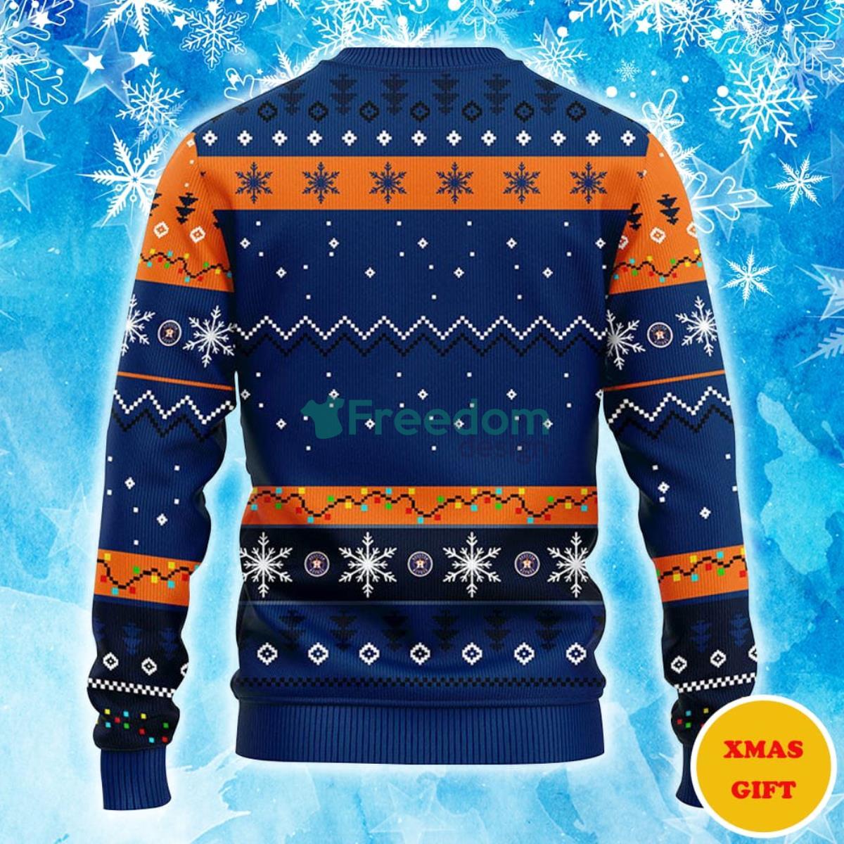 Houston Astros Hohoho Mickey Christmas AOP Sweater Product Photo 2