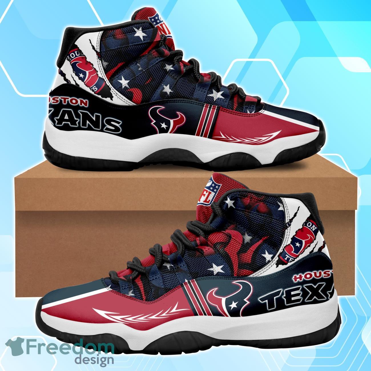 Houston Texans Air Shoes Sneakers For Fans - Freedomdesign