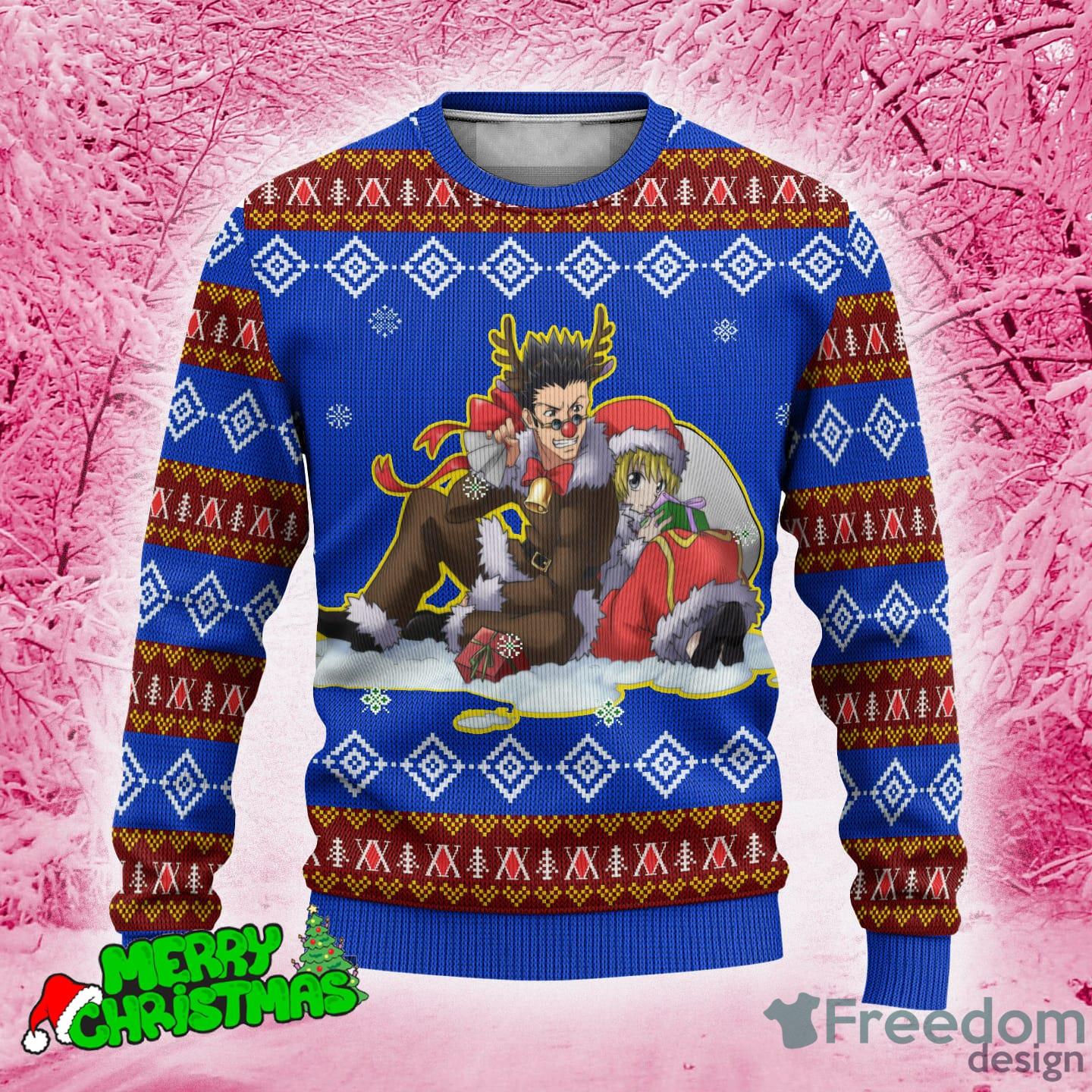 Hunter x discount hunter christmas sweater