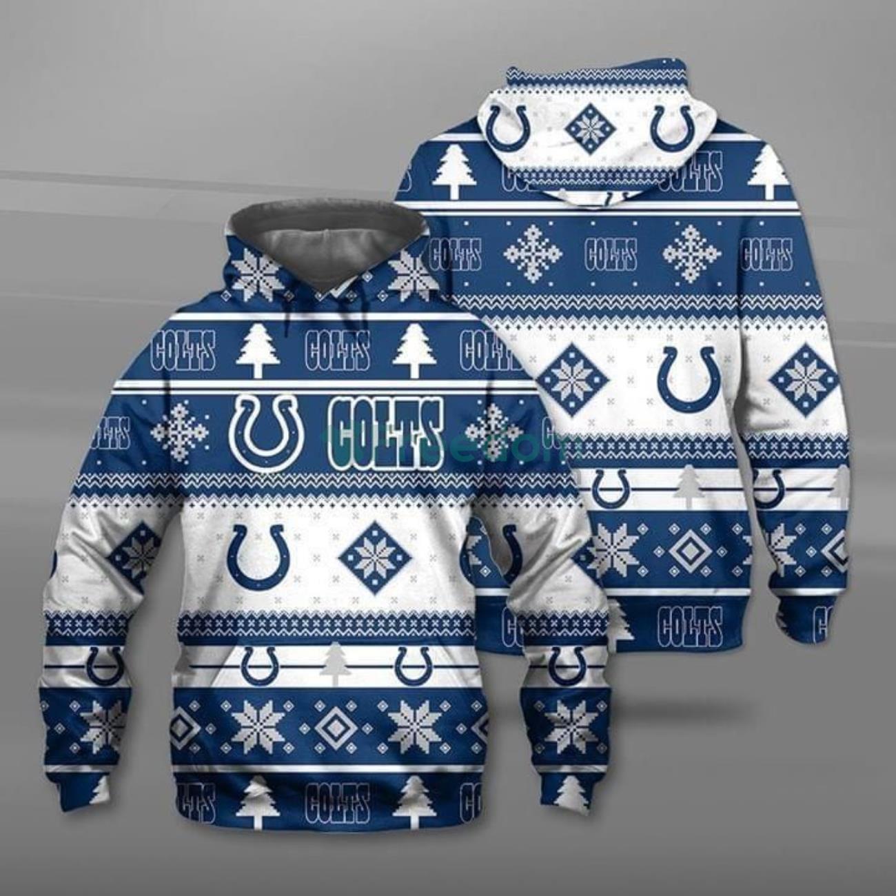 Indianapolis Colts For Colts Fan 3D Pullover Hoodie - Freedomdesign