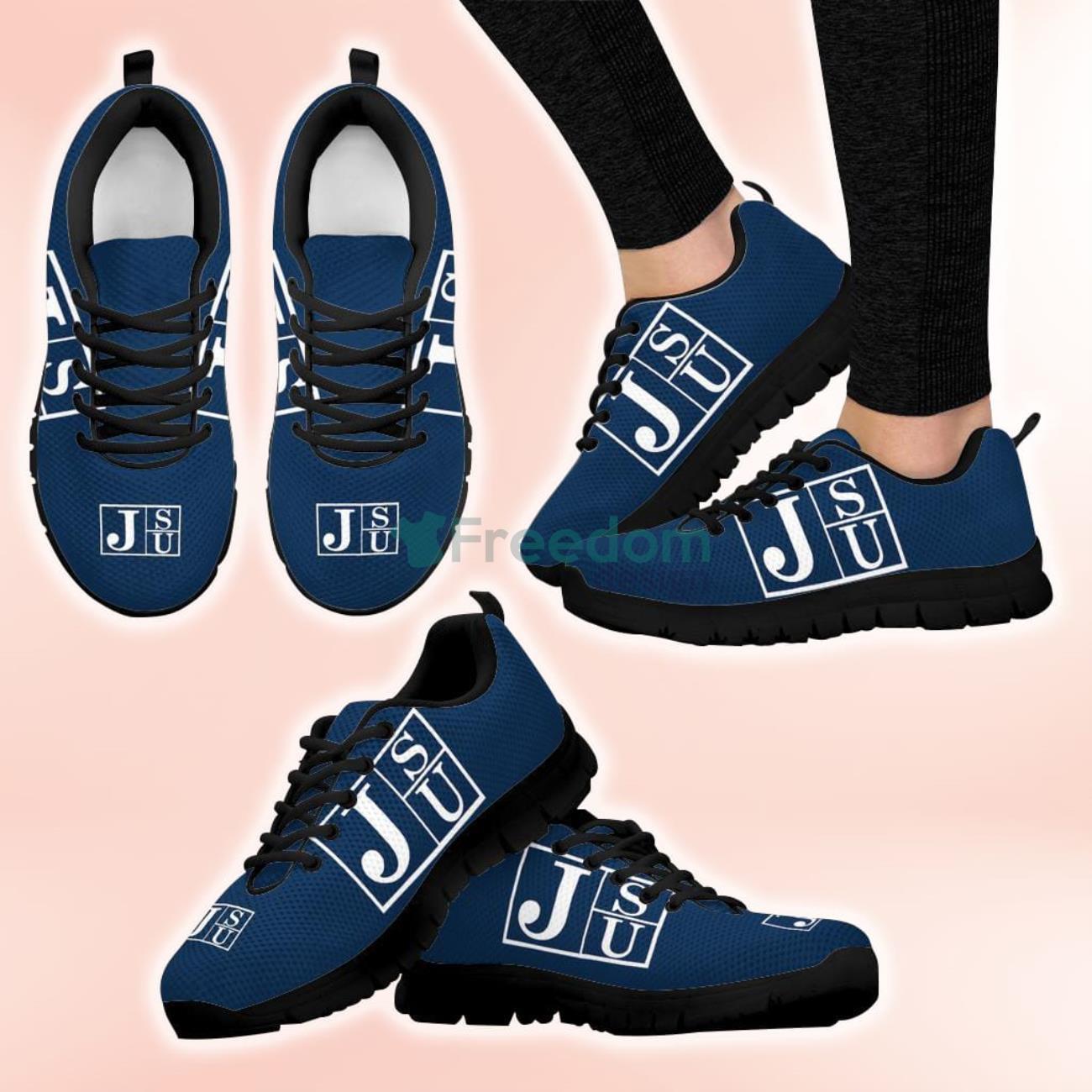 Jackson State Tigers Casual Sneakers For Sport Fans Product Photo 1