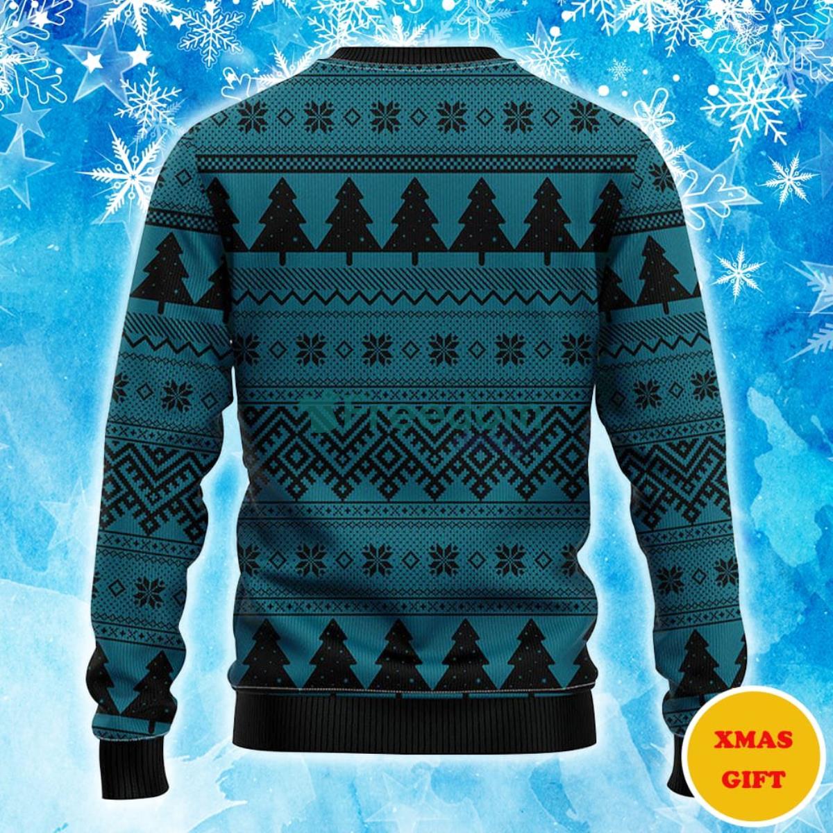 Jacksonville Jaguars Minion Christmas AOP Sweater Product Photo 2