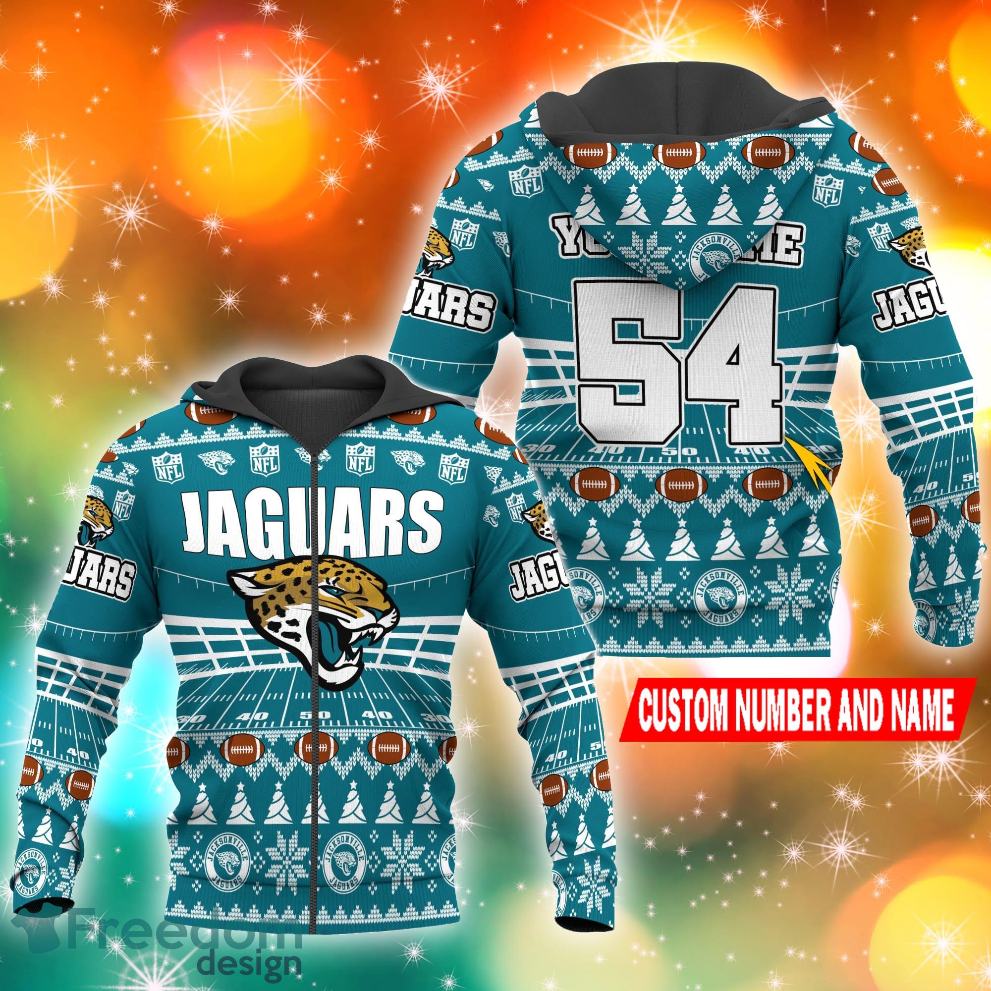 Jacksonville Jaguars Personalized NFL Jersey Hoodie 3D  Personalized nfl,  Jacksonville jaguars, Sweatshirt shirt