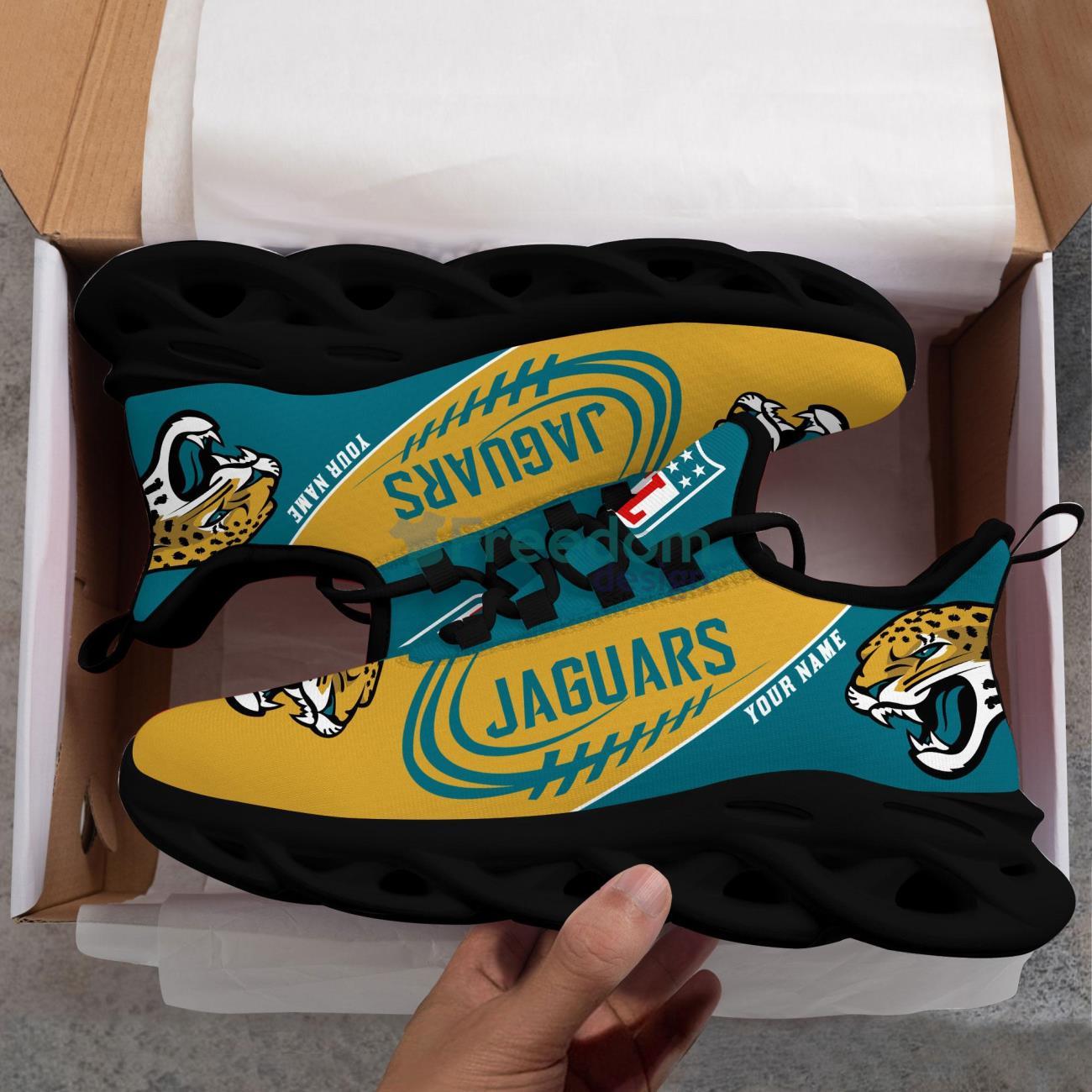 Jacksonville Jaguars Sneakers Shoes For Fans - Freedomdesign