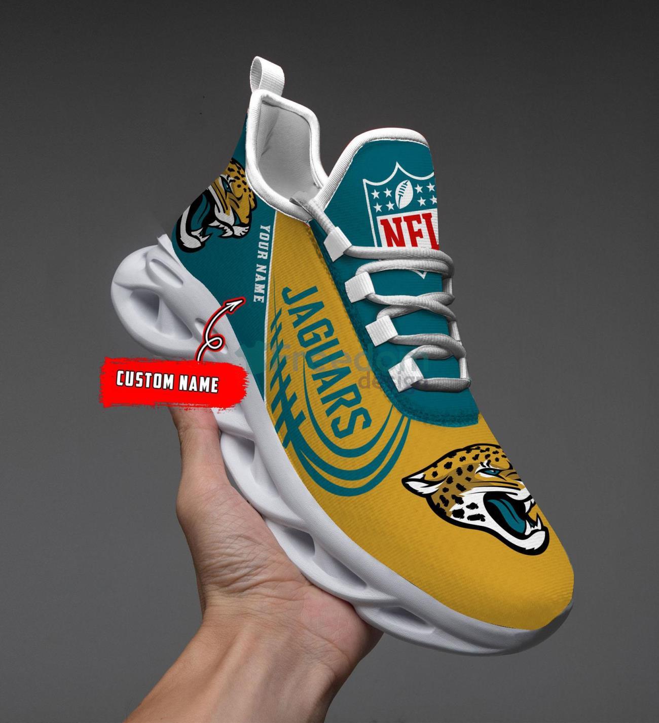 Jacksonville Jaguars New Trend Max Soul Shoes Running Sneakers