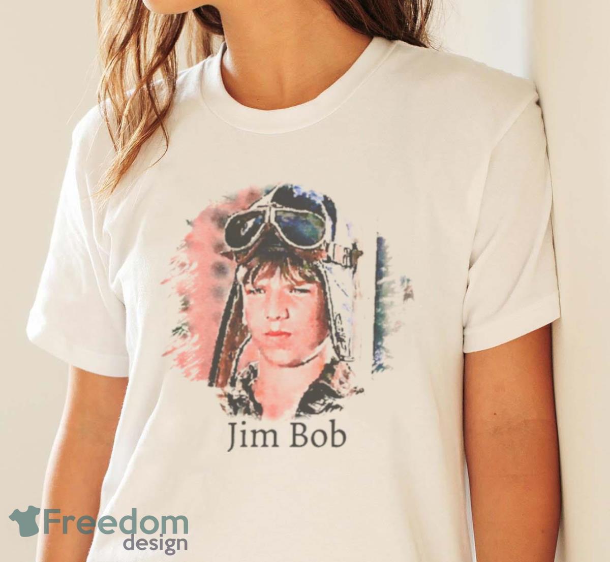 Jim Bob From The Waltons Shirt - White Ladies T-Shirt