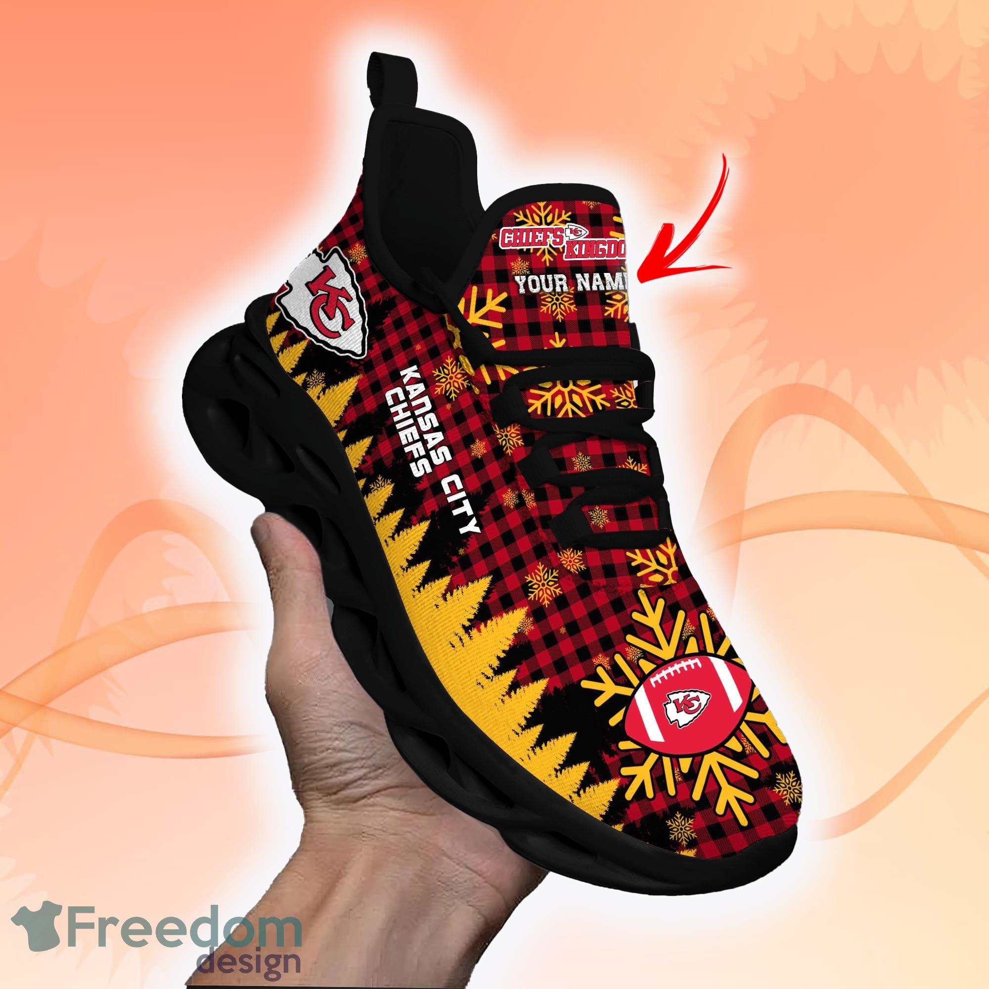 Kansas City Chiefs NFL Clunky Sneakers Max Soul Shoes - Growkoc