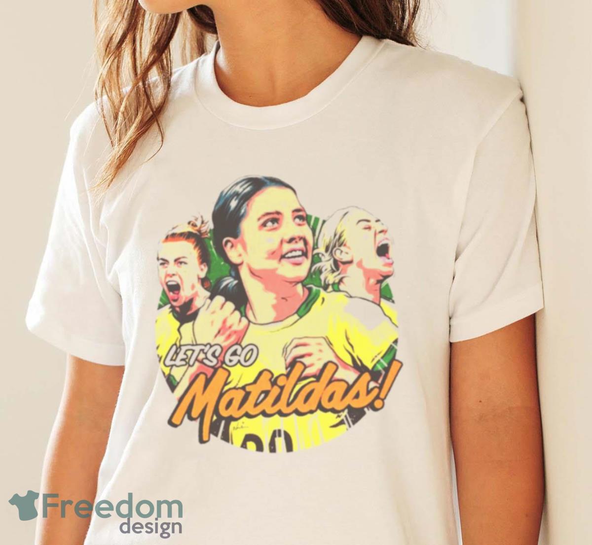 Let’s Go Matidas Shirt - White Ladies T-Shirt