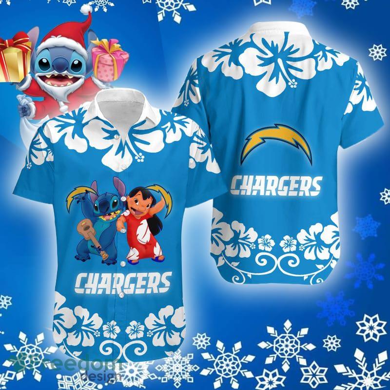 Los Angeles Rams Lilo And Stitch Hawaiian Shirt Holiday Gift For