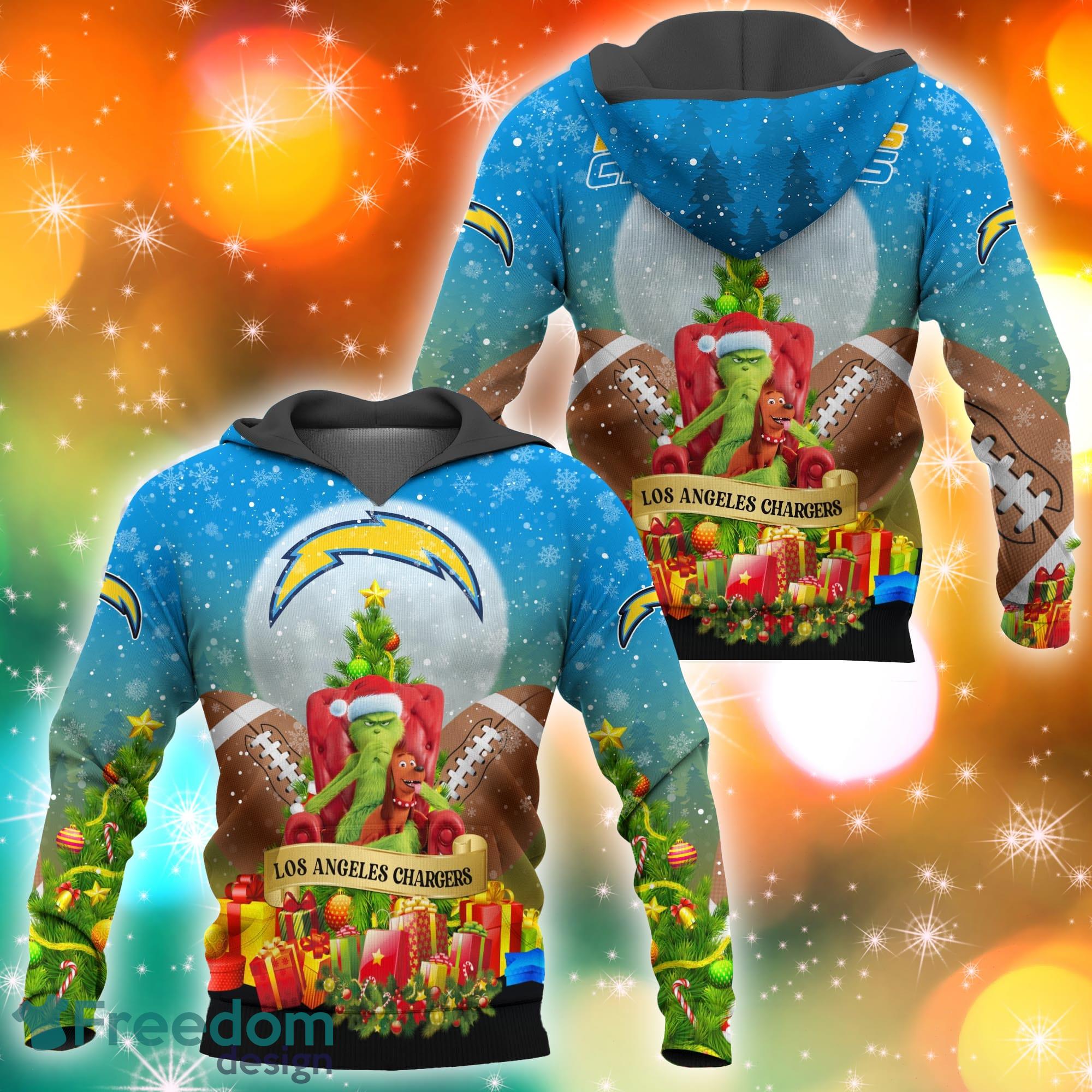 Los Angeles Chargers 3D Printed Ugly Christmas Sweater 3D Shirt