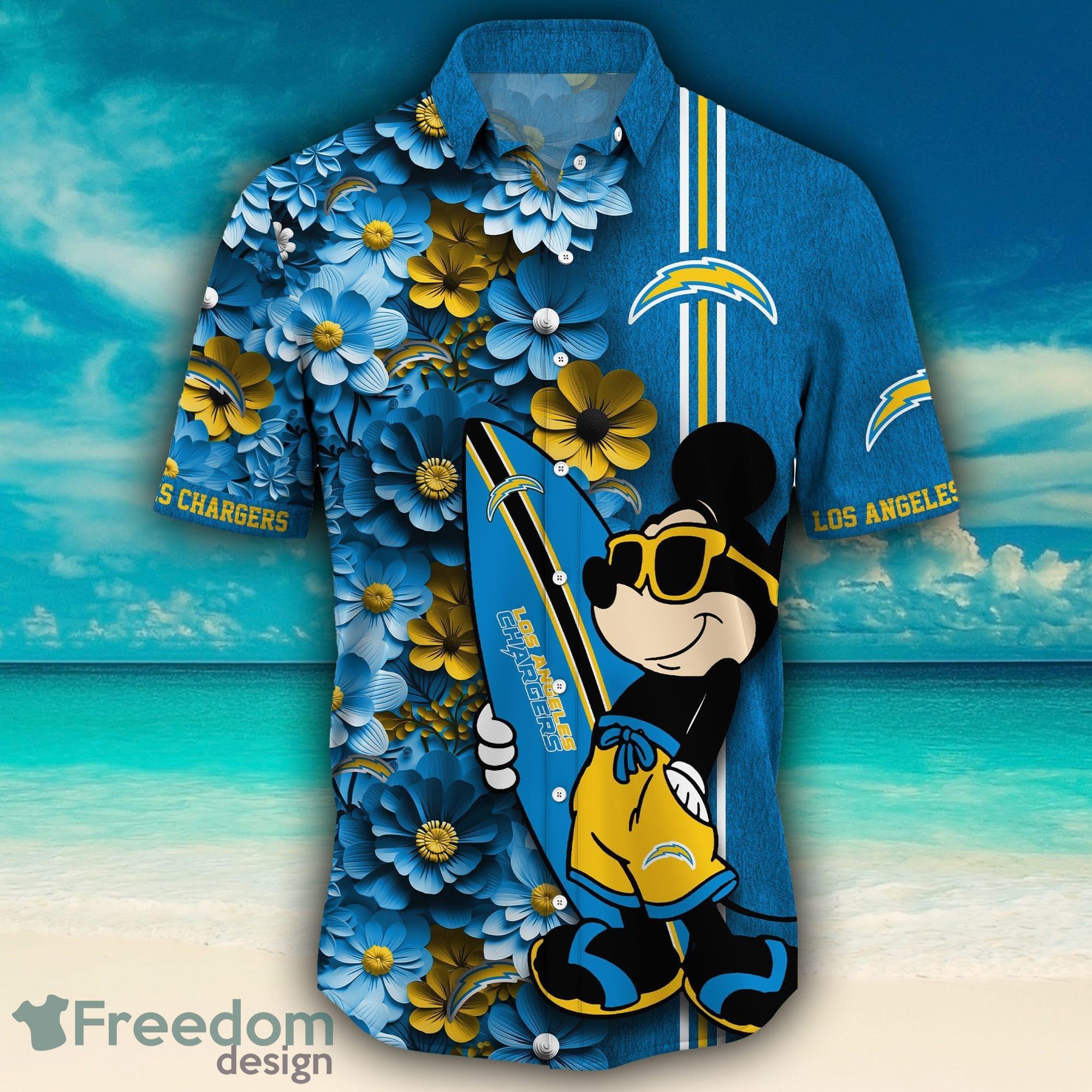 Los Angeles Chargers 3D Hawaiian Shirt And Shorts For Men And Women Gift  Fans - Freedomdesign