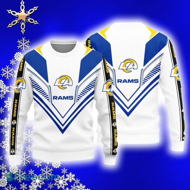 Los Angeles Rams Basic Knitted Sweater For Christmas - Freedomdesign