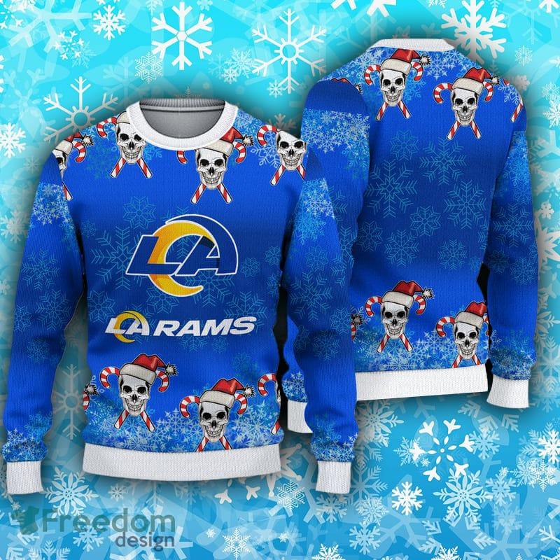 Los Angeles Rams Basic Knitted Sweater For Christmas - Freedomdesign