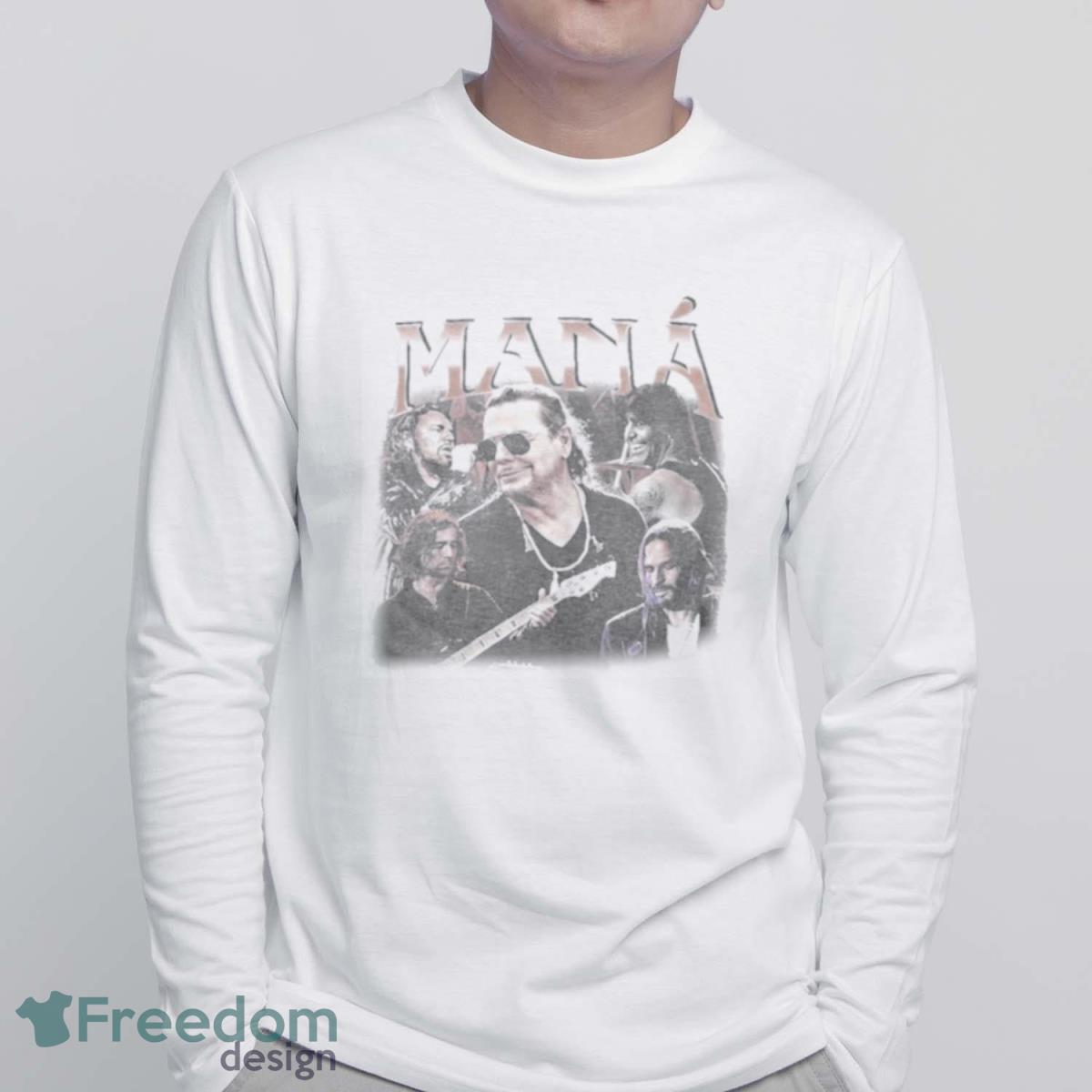 Maná Bootleg 90S Lindo Y Querido Vintage Photo Design T Shirt - White Sweatshirt Maná Bootleg 90S Lindo Y Querido Vintage Photo Design T Shirt - White Sweatshirt