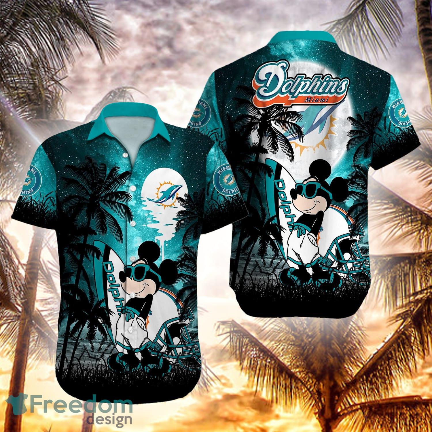 NFL Miami Dolphins Grateful Dead Hawaiian Shirt For Fans - Freedomdesign