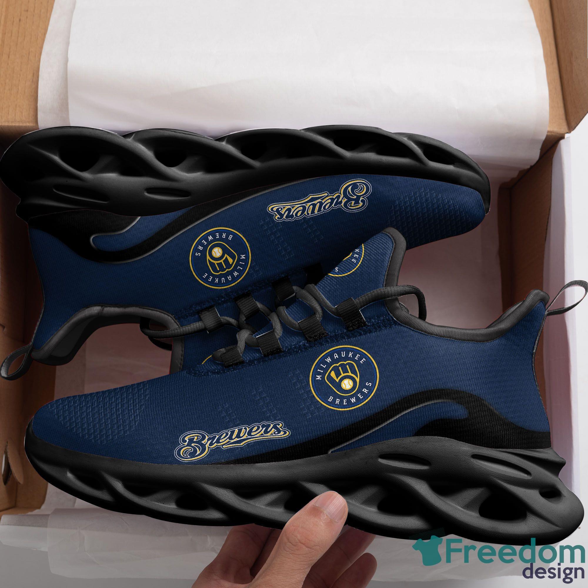 Milwaukee Brewers-Personalized MLB Max Soul Shoes Best Gift For Men And  Women Fans