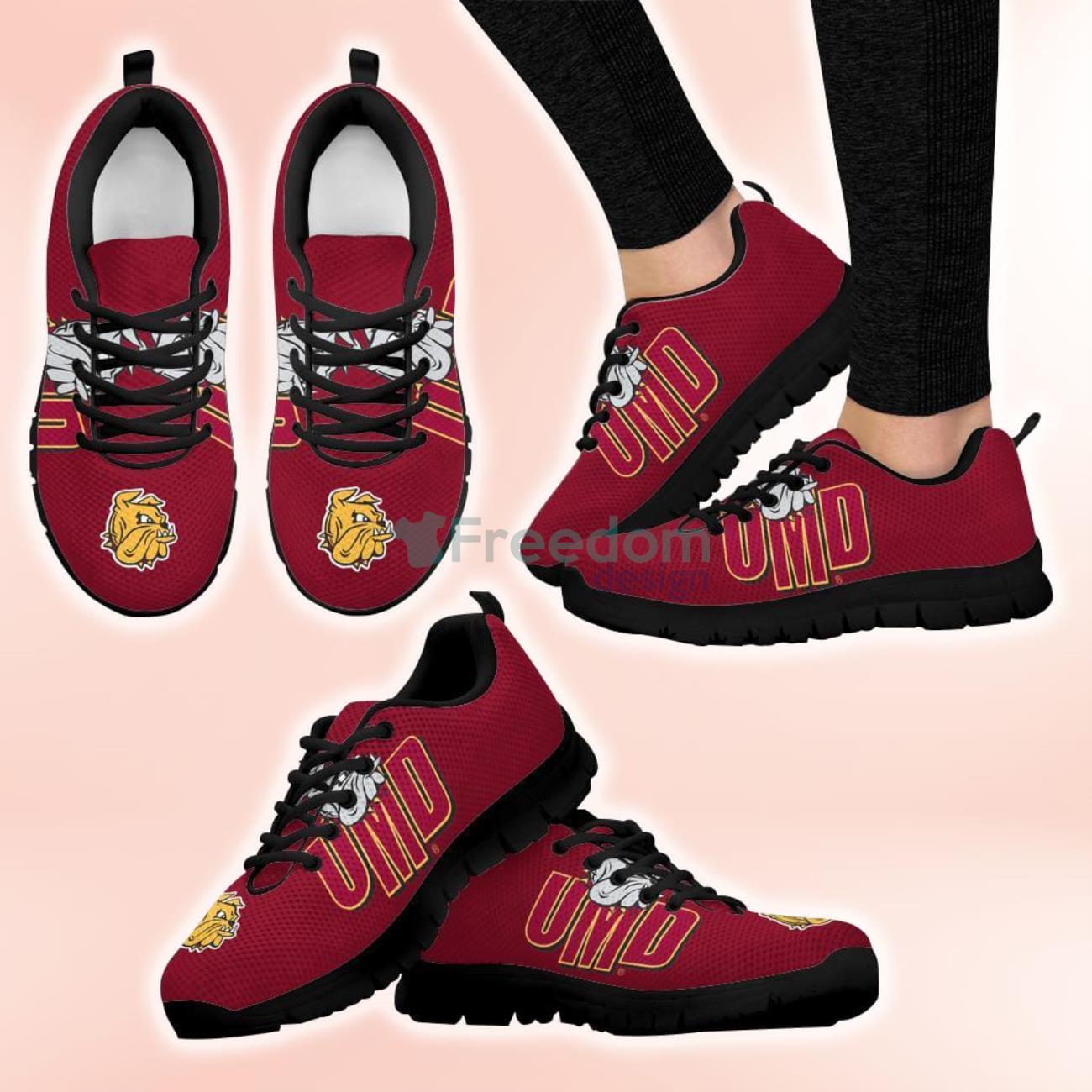 Minnesota Duluth Bulldogs Casual Sneakers For Sport Fans Product Photo 1