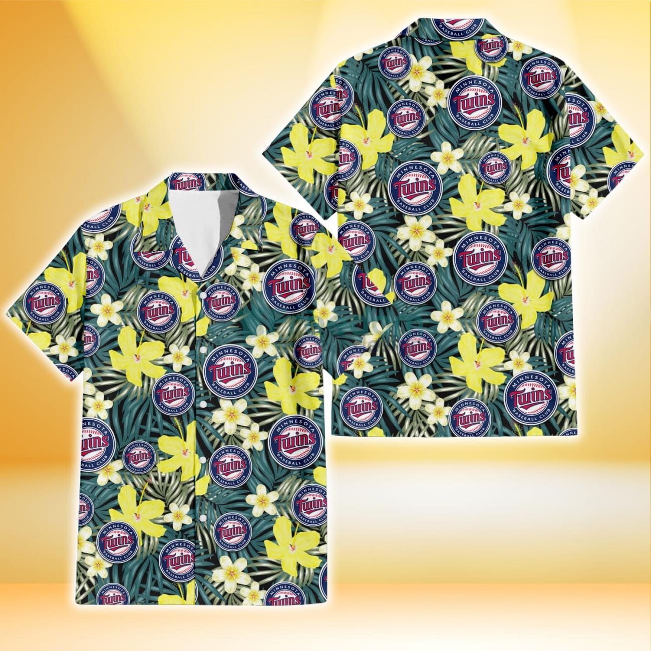 Atlanta Braves Logo And Green Leaf Pattern All Over Print Hawaiian Shirt  For Fans - Freedomdesign