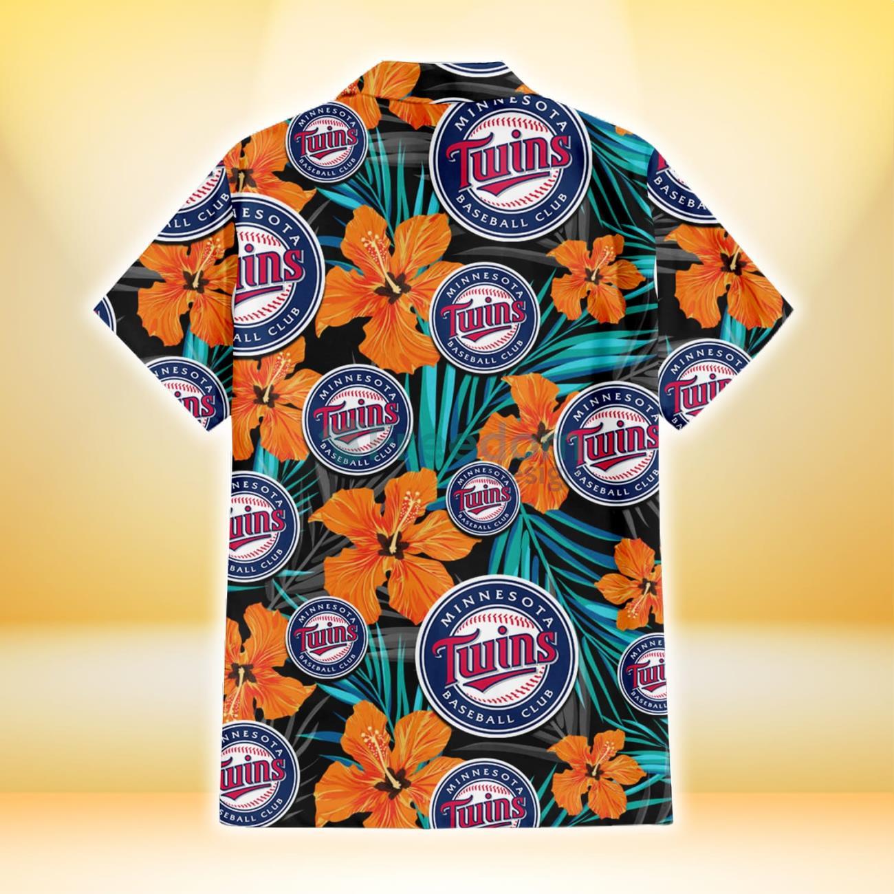 Chicago Cubs Violet Red Blue Leaf Black Background 3D Hawaiian Shirt Gift  For Fans - Freedomdesign