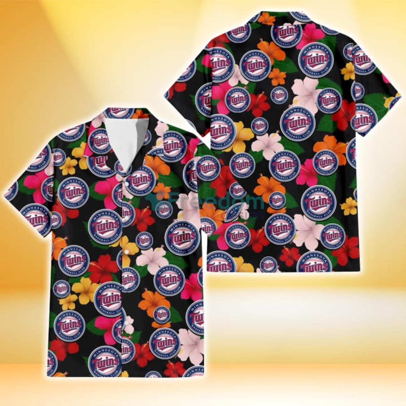 Baltimore Orioles Pink White Hibiscus Misty Rose Background 3D Hawaiian  Shirt