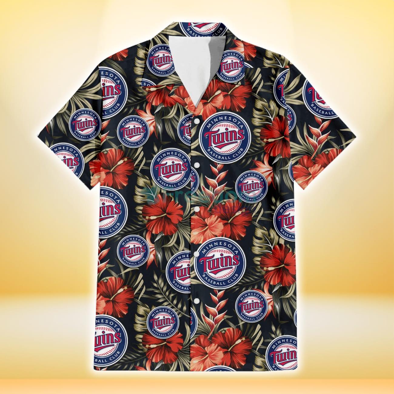 Minnesota Twins MLB Flower Hawaiian Shirt Best Gift For Fans - Freedomdesign