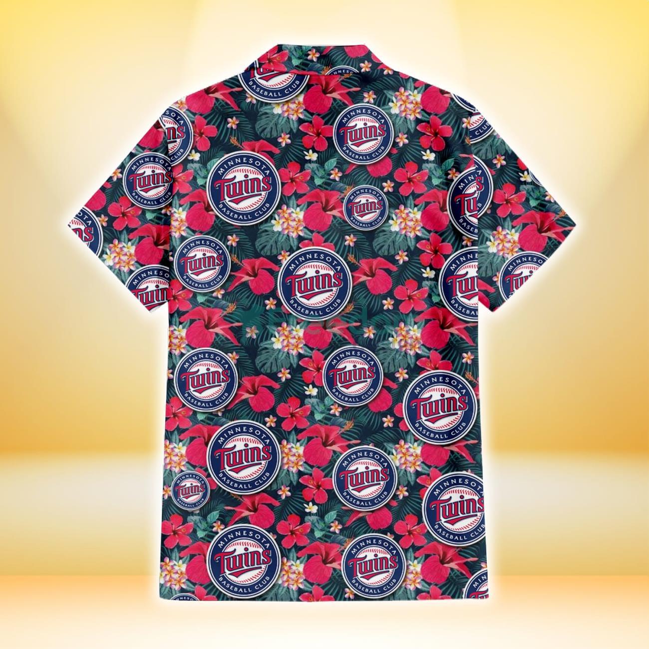 Minnesota Twins MLB Flower Hawaiian Shirt Best Gift For Fans - Freedomdesign