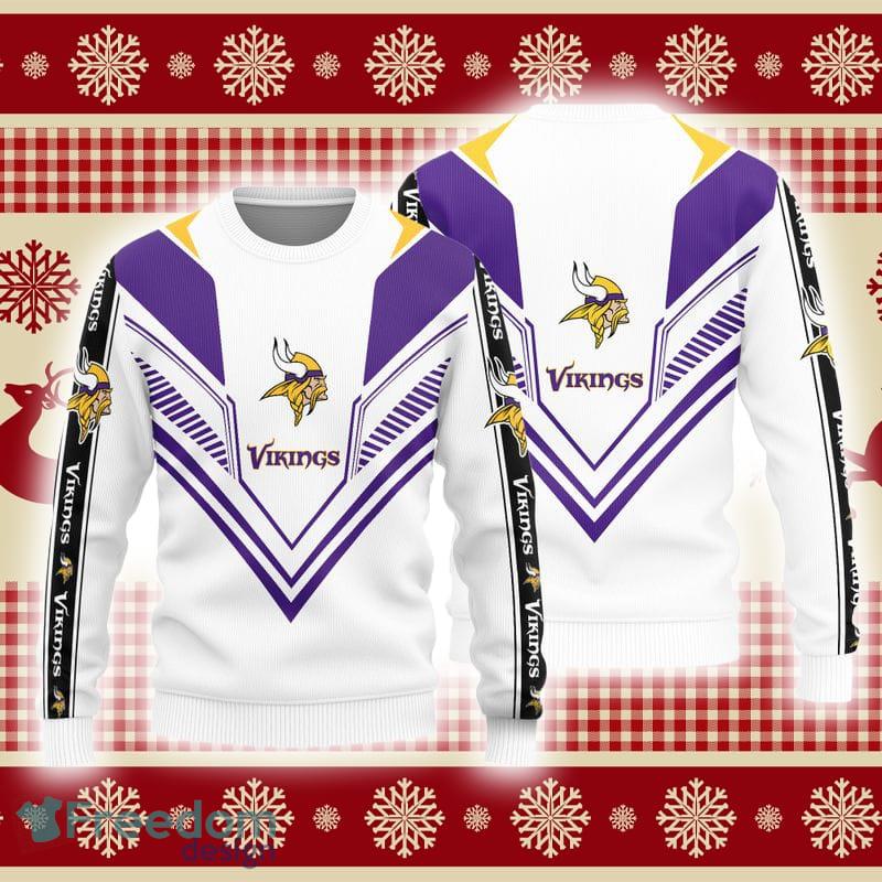 NFL Minnesota Vikings Custom Name Text Santa Down The Chimney