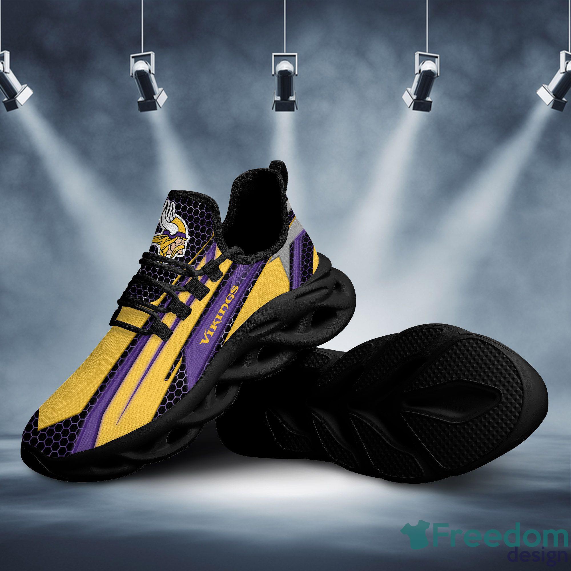 NFL Minnesota Vikings Sport Sneakers Custom Name Max Soul Shoes Gift Fans -  Freedomdesign