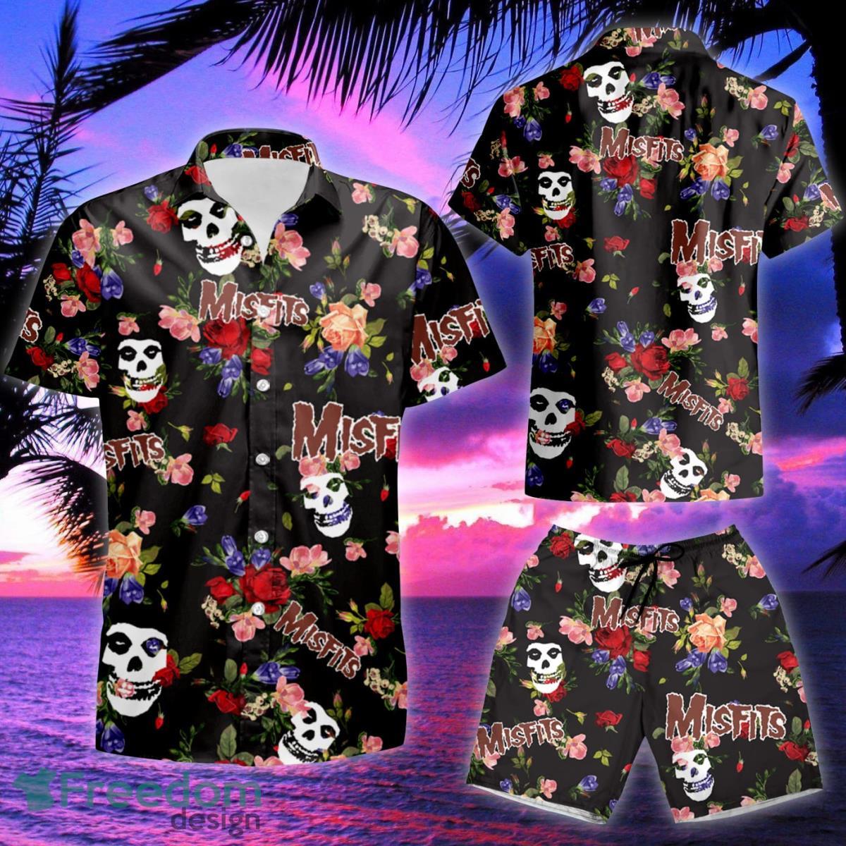 Misfits Fashion Tourism For Men Women Hawaiian Shirt & Short Product Photo 2