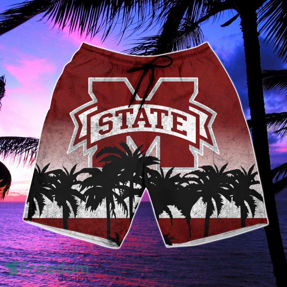 Mississippi State Bulldogs Hawai Hawaiian Shirt & Short Product Photo 3 Mississippi State Bulldogs Hawai Hawaiian Shirt & Short Product Photo 3
