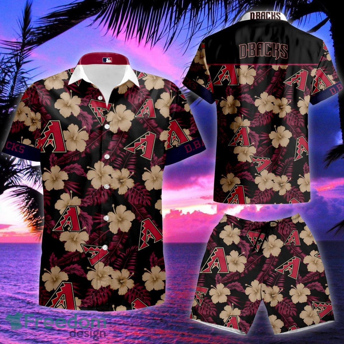 MLB Arizona Diamondbacks Hawaiian Shirt & Short Product Photo 2