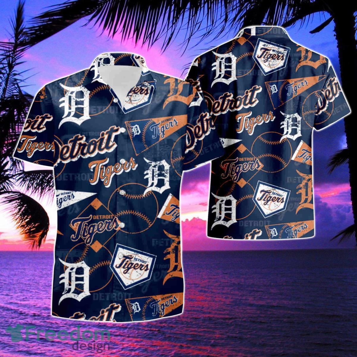 Detroit Tigers Custom Name Mlb Sport Cool Summer Gift Hawaiian Shirt And  Shorts