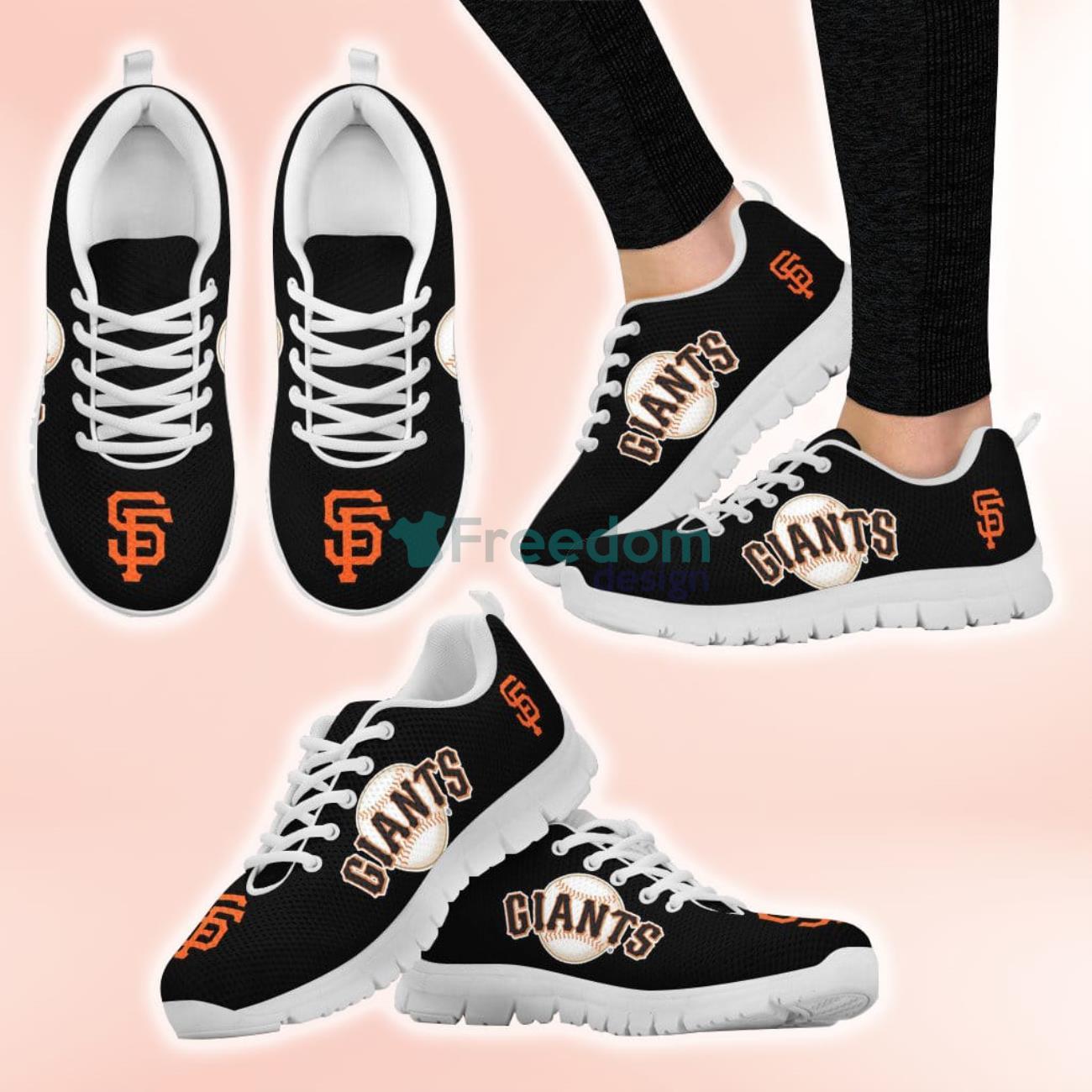 MLB San Francisco Giants Casual Sneakers For Sport Fans Product Photo 2