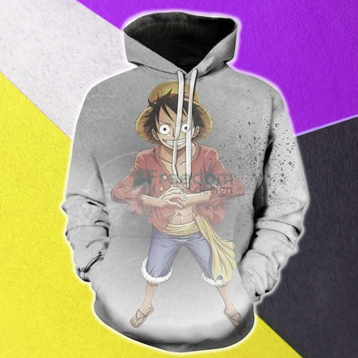 Monkey D Dragon’s Son One Piece Anime 3D Hoodie Product Photo 1