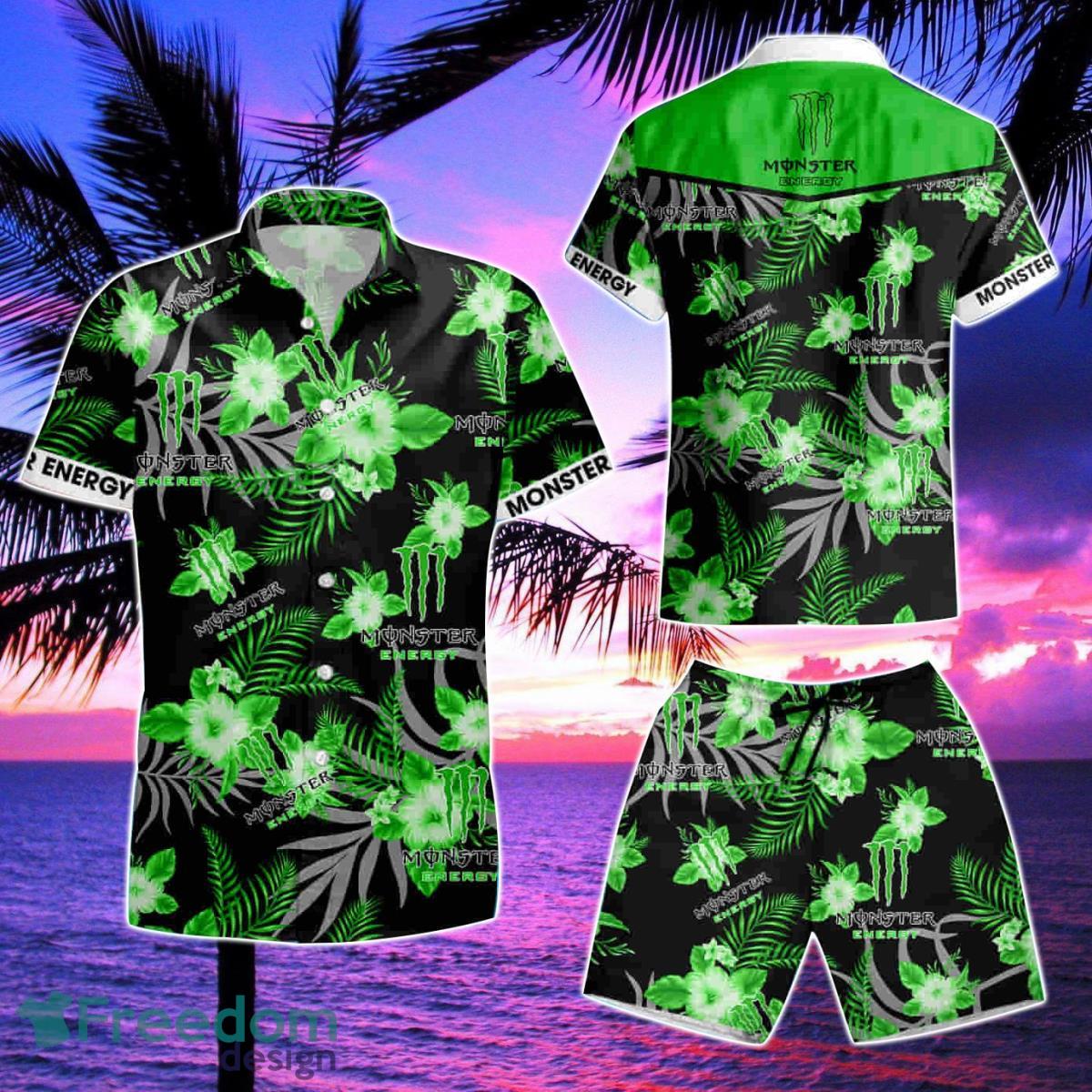 Monster U Hawaiian Shirt & Short Product Photo 2