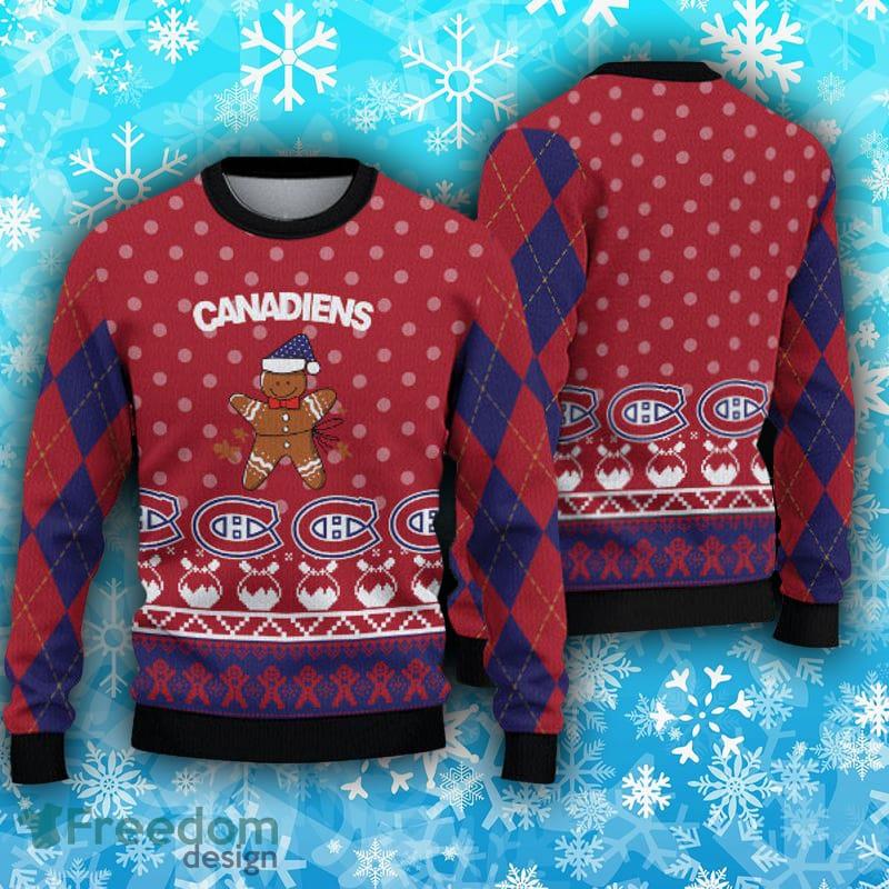Montreal Canadiens Fans Grch Ugly Christmas Sweater Gift