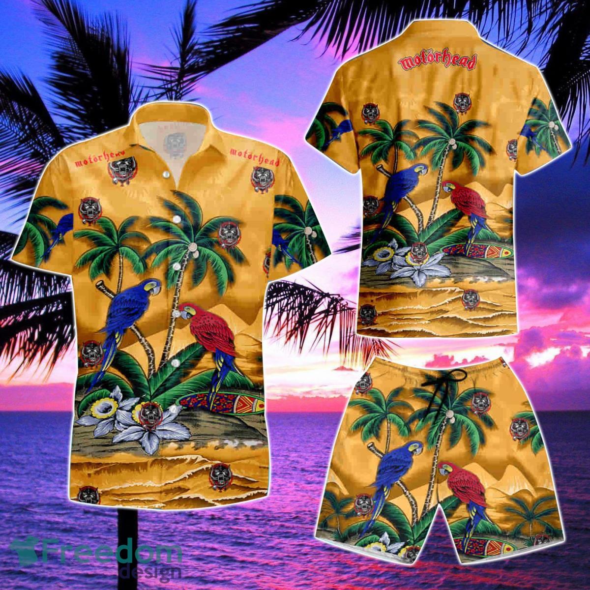 Motorhead Fashion Tourism For Men Women Hawaiian Shirt & Short Product Photo 2