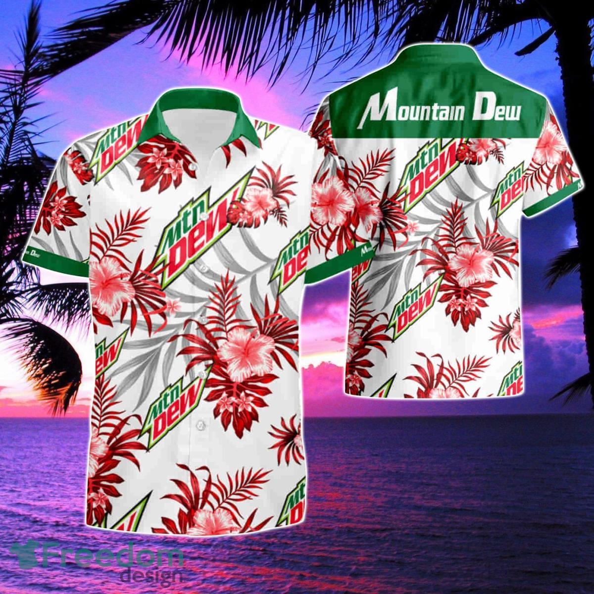 Mountain Dew Hawaiian Shirt & Short Product Photo 1