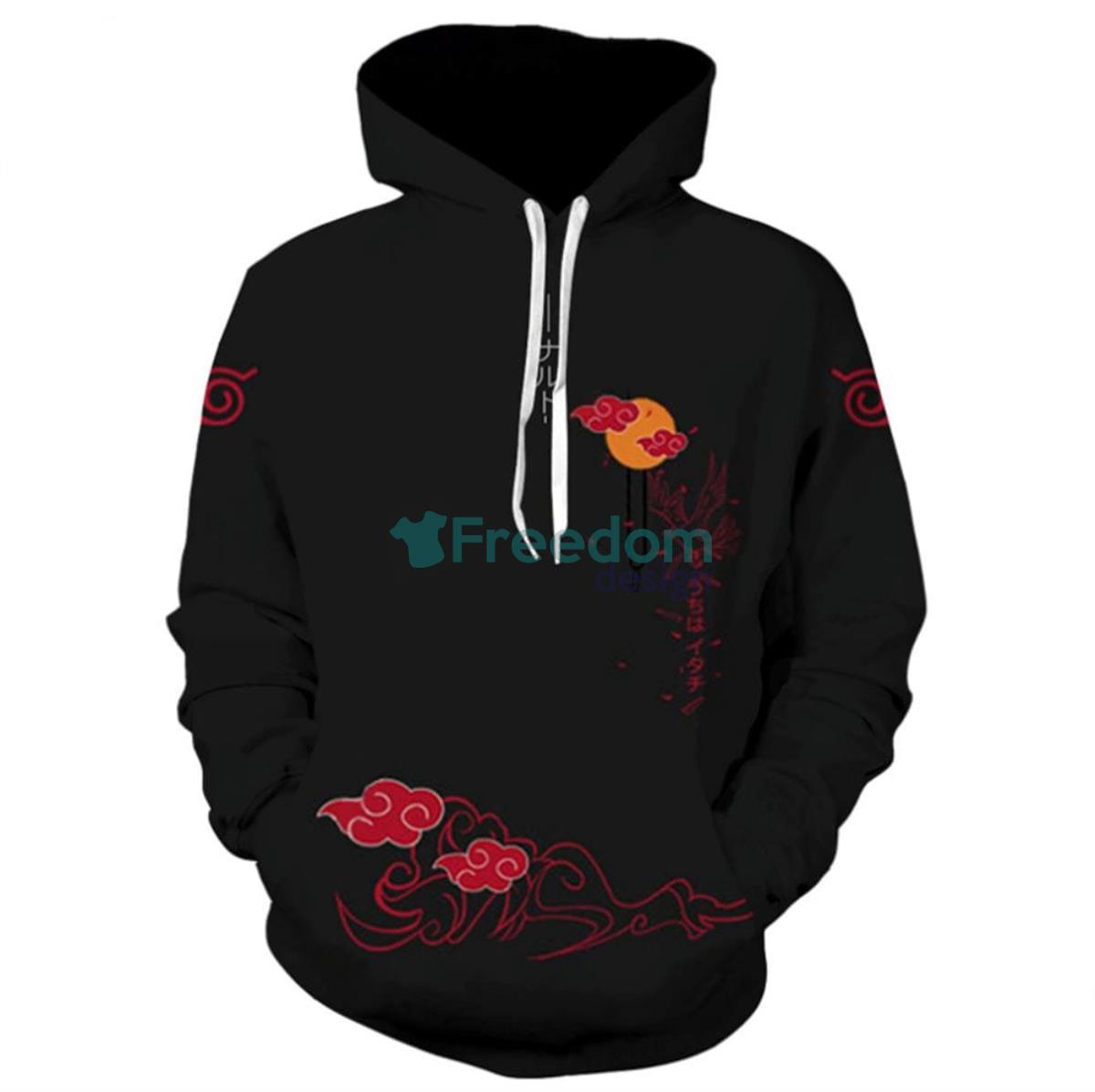 Naruto 3D Hoodie Hokage Ninjia Pullover 3D Hoodie Product Photo 1