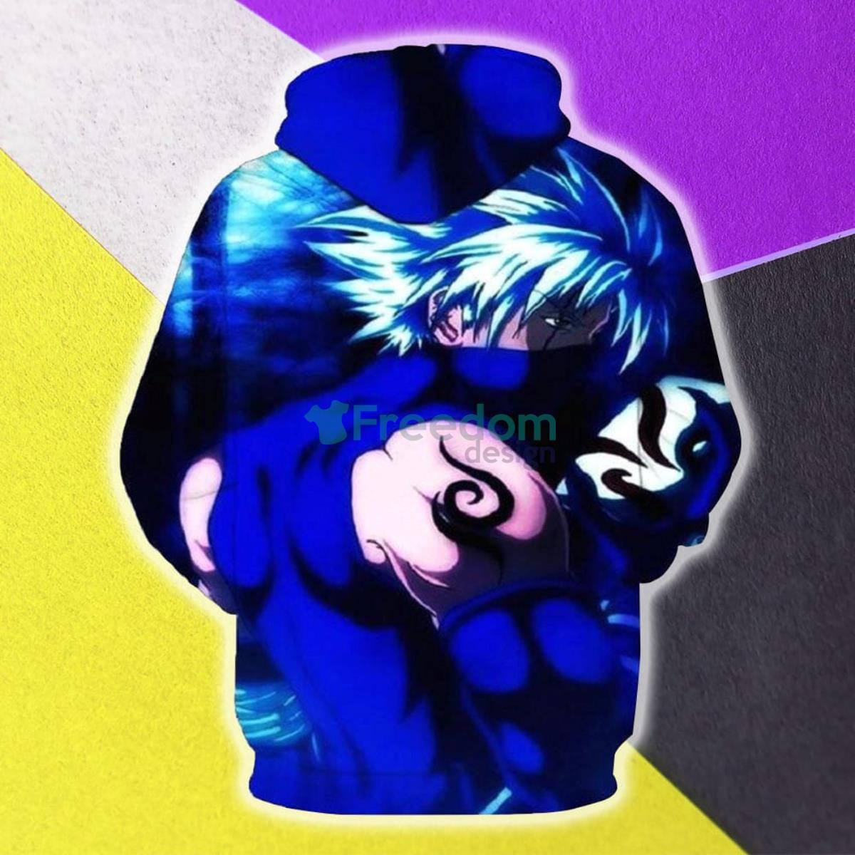 Naruto 3D Hoodie Kakashi Pullover 3D Hoodie Product Photo 2