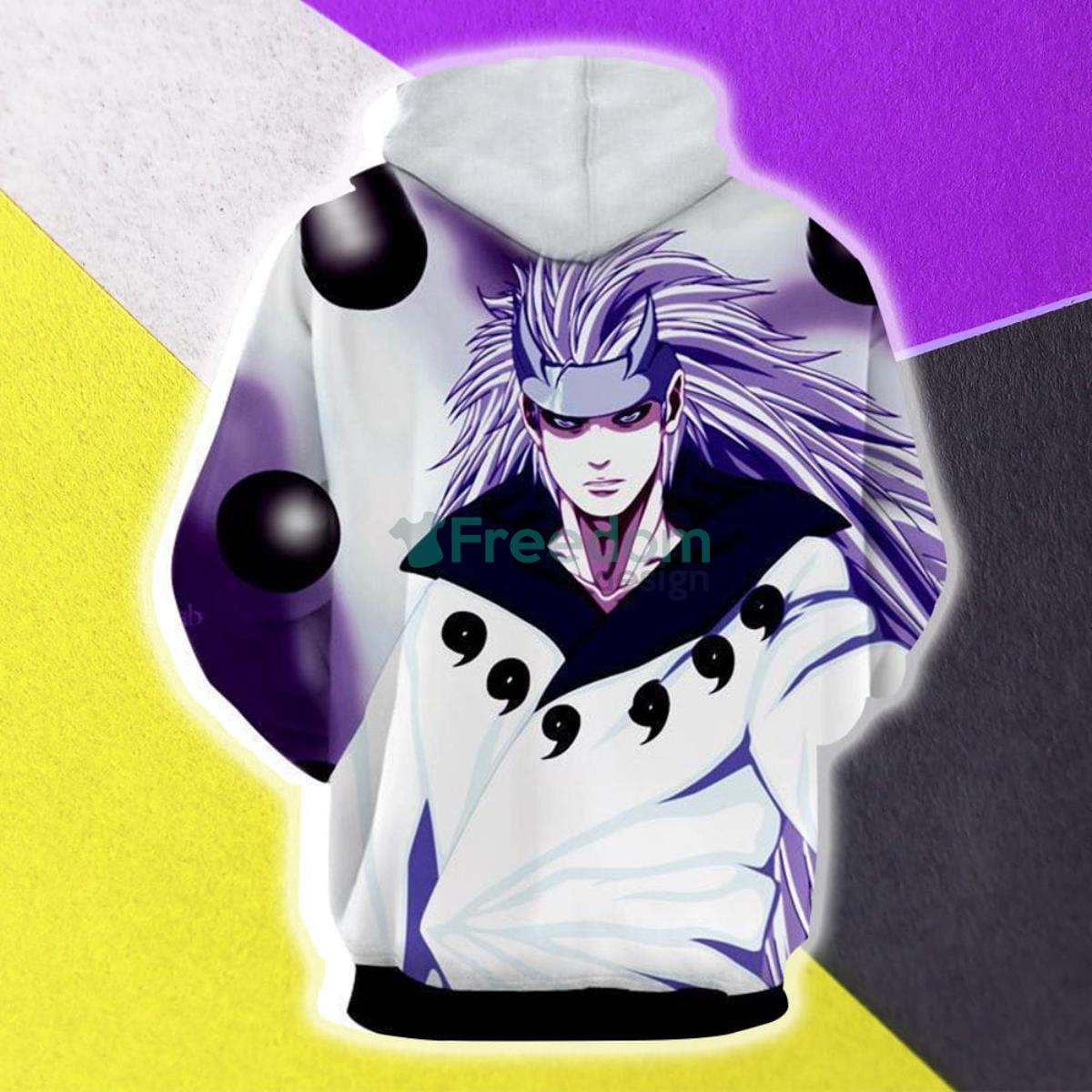 Naruto 3D Hoodie  Madara Pullover 3D Hoodie Product Photo 2