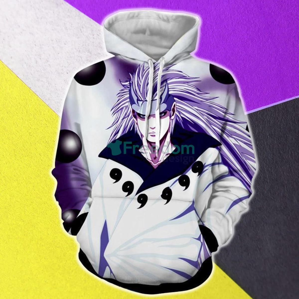 Naruto 3D Hoodie  Madara Pullover 3D Hoodie Product Photo 1